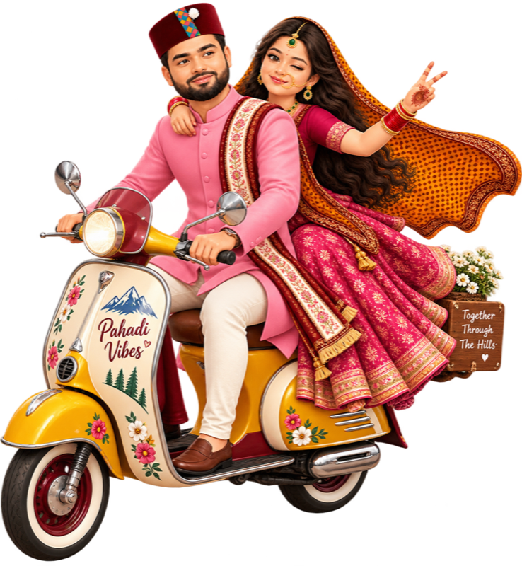 Pankaj & Suman — Pahadi Ride
